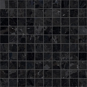Мозаика Solo Mosaic Black 30x30